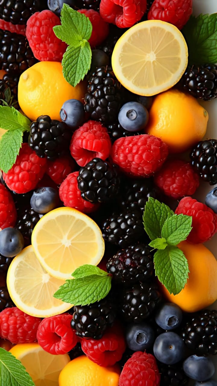 Alimentation Anti-Inflammatoire — Fruits rouges
